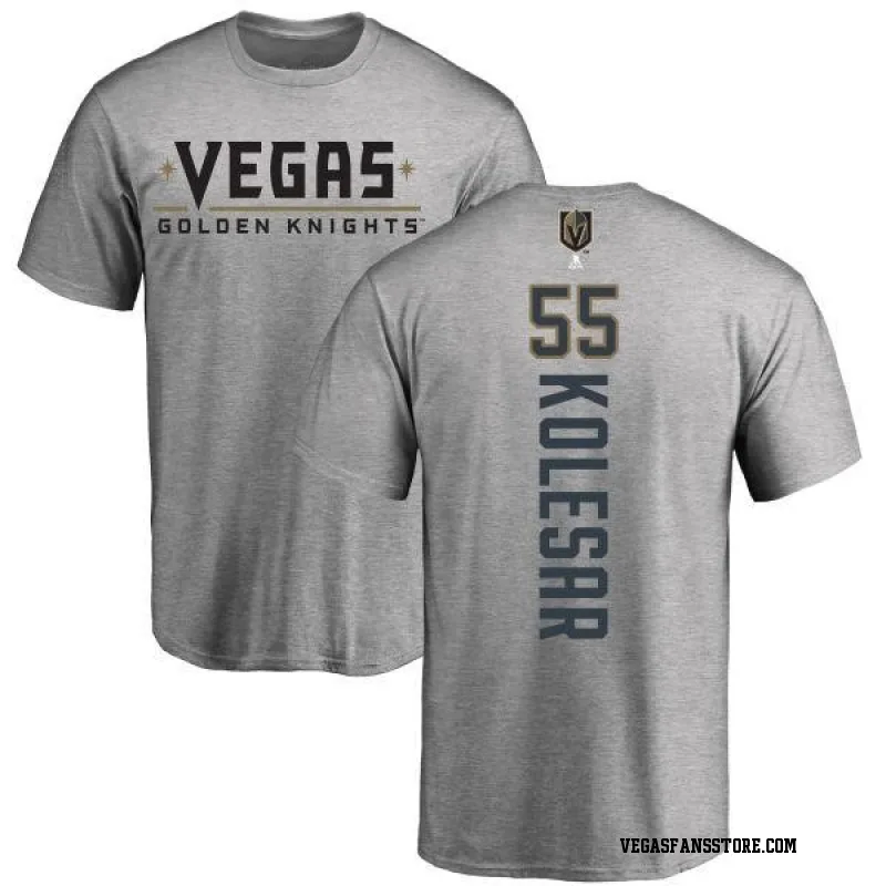 Vegas Golden Knights #2 Zach Whitecloud Western Conference Champions 2018  Name and Number Heather Gray T